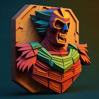 3D model Guacamelee game (STL)